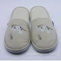 Hotel interno fechado Eva Slipper com bolsa